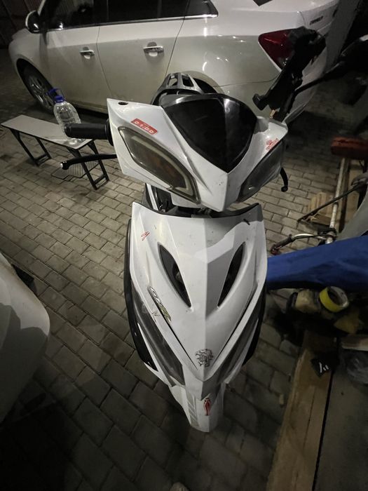 Мопед с документами для оформления