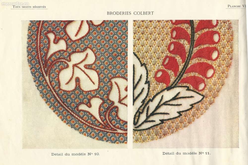 Broderies Colbert - broderie franceza - deosebita!!!