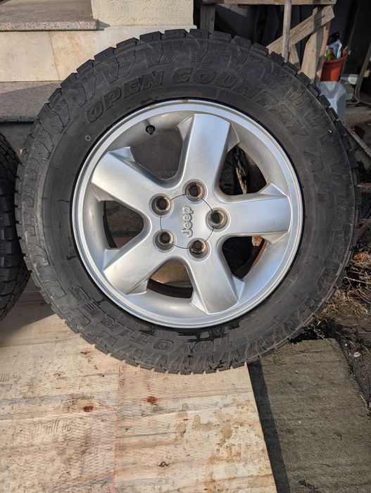 Jante roti iarna MUD Jeep Grand Cherokee WJ WG 7,5J x R17 5x127 ET50,8