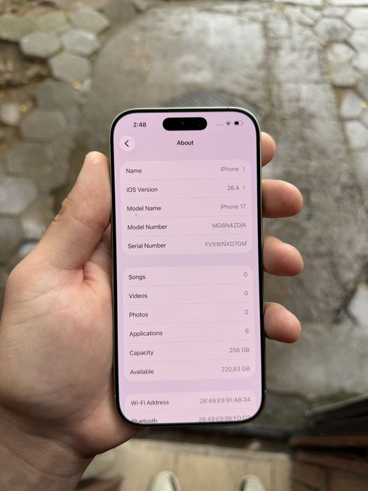 IPhone 17 256gb НОВ