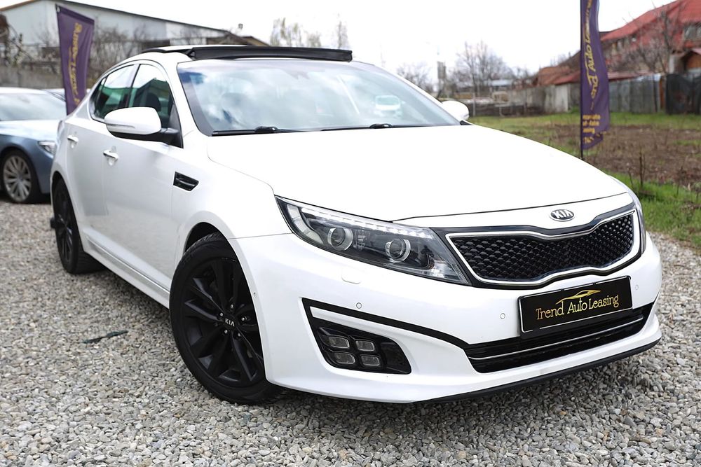 Kia Optima Rate Avans 0 / 2014 Automata Panorama Navi Piele recent adusa