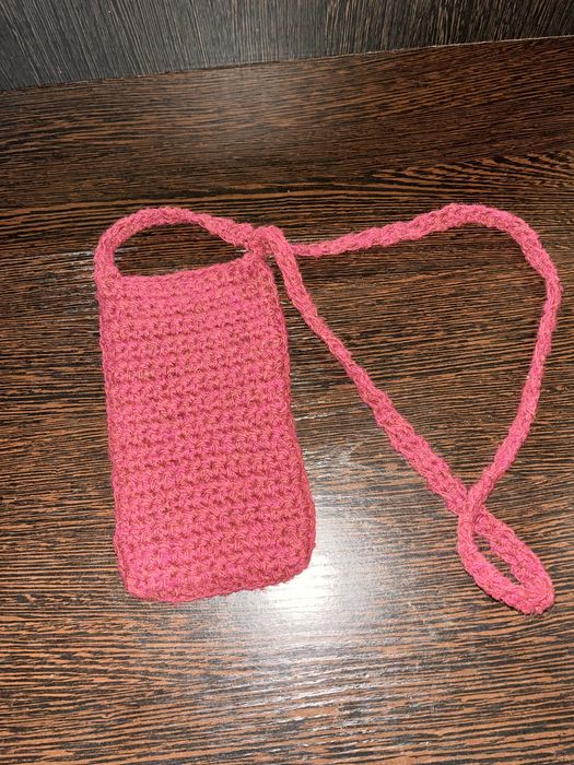 Вязаный   чехол  для телефона