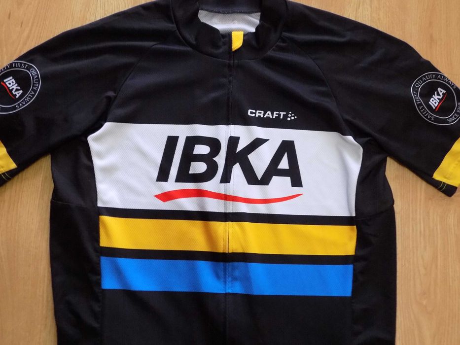 вело джърси craft saxo bank тениска мъжко колоездене оригинално XL/S