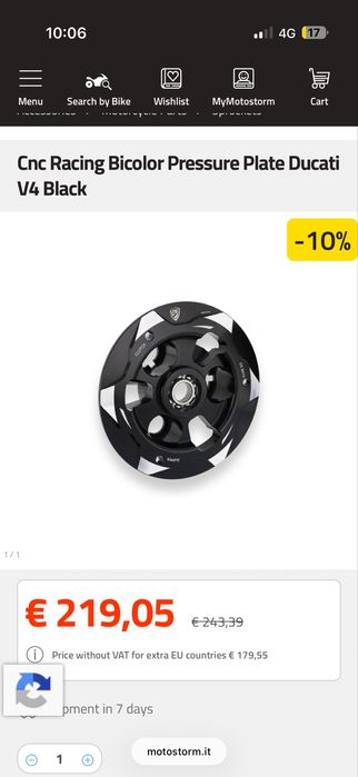 clutch cover Ducati Panigale, Streetfighter, Multistrada