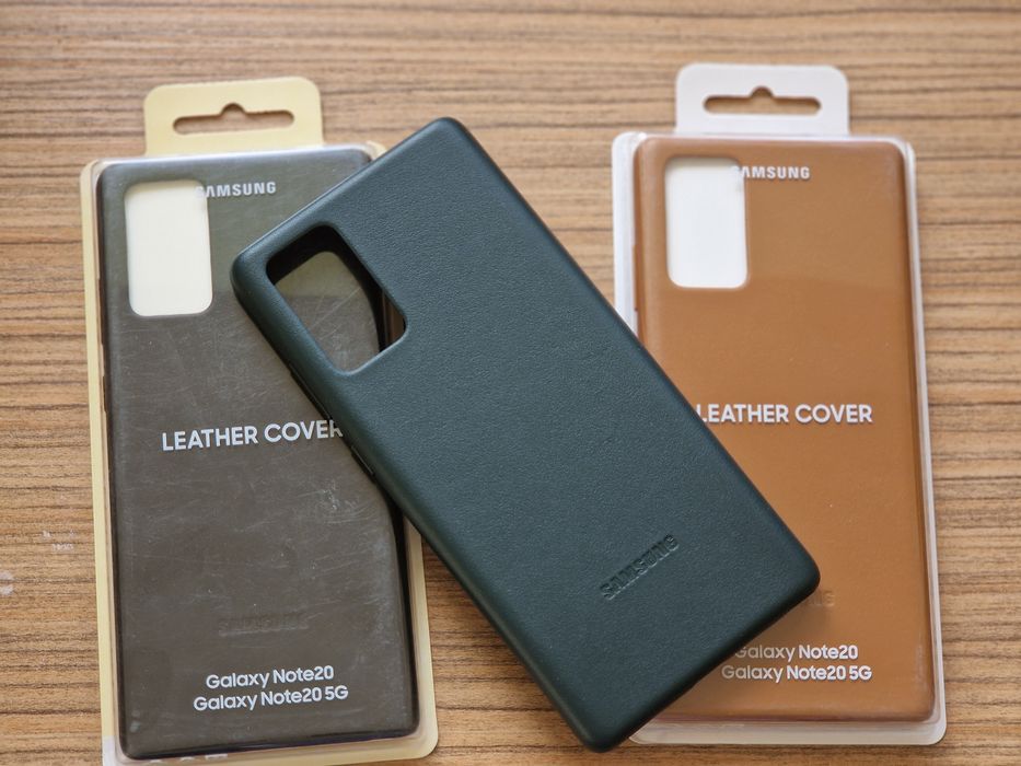 Husa Piele Naturala Originala Samsung Galaxy Note 20 Noua!Oferta