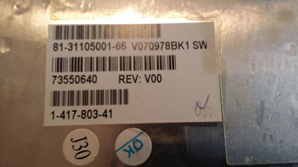 Vand Tastatura laptop Sony Vaio Model:V070978BK1, PCG-391M (VGN-FZ21Z)