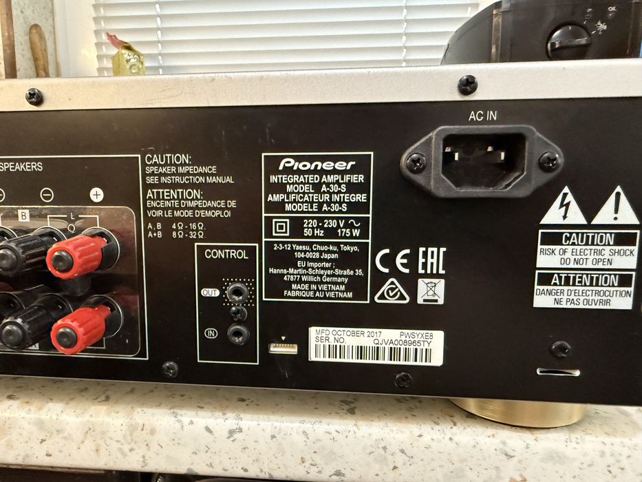Pioneer A-30 стерео