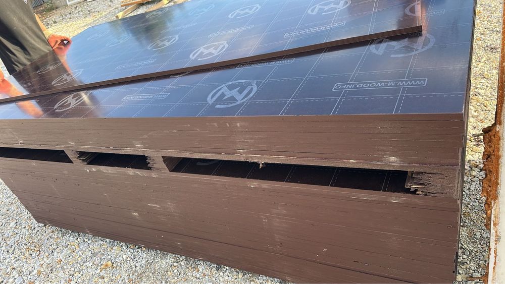 Аренда фанера ламинированая 18мм, б/у фанера для перекрытия