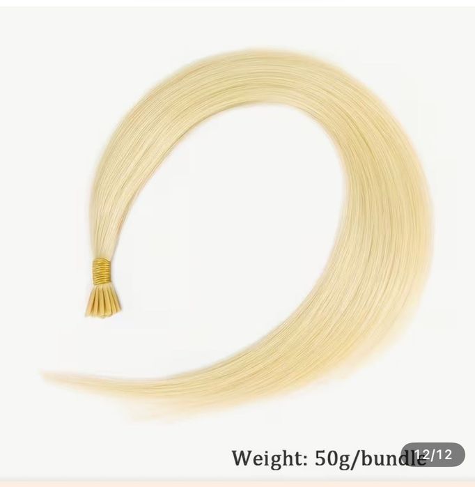 Кератинови кичури 60 см/150 гр