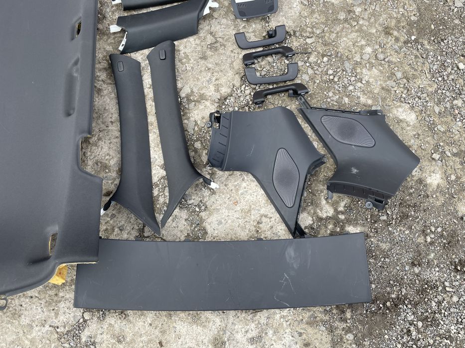 черен таван ауди кю5 8р aud q5 8r с огледало