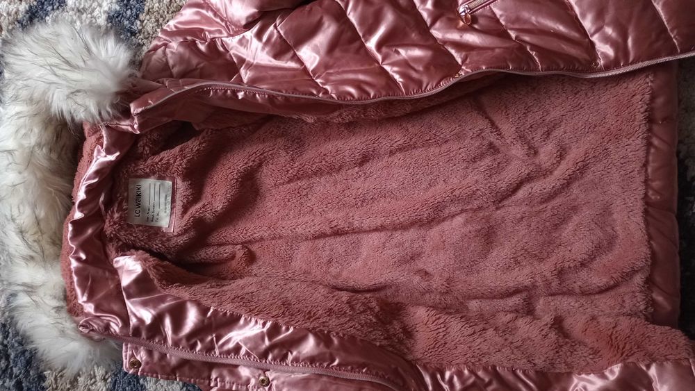 Като ново яке 152-156н.+шапка