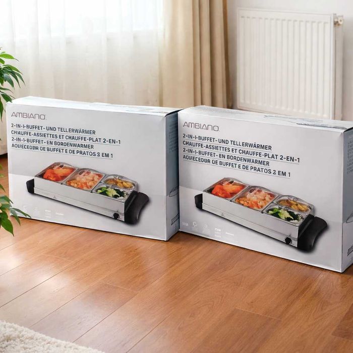 Încălzitor mâncare bufet 2 în 1