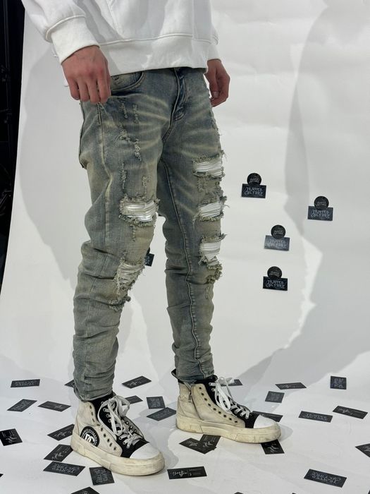 Blugi Slim Fit Trapped Culture Noi Cu Etichetă