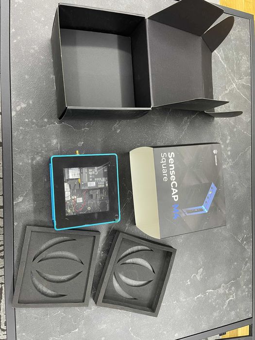 SenseCAP M4 Square – мощен мини компютър / Edge Server / Web3 Node – Intel J4125, 8GB RAM, 512GB SSD