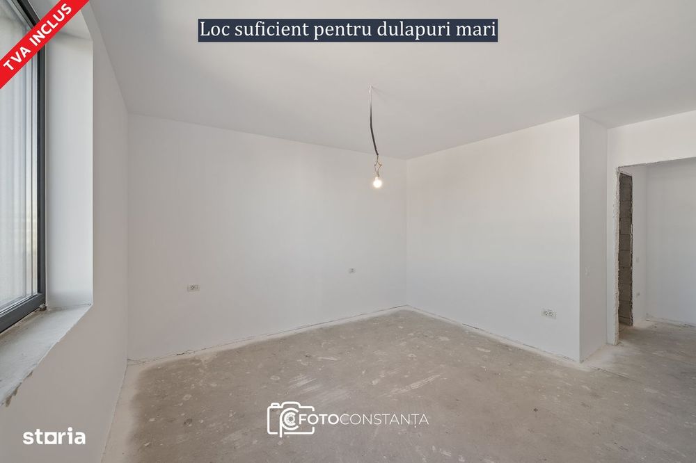 #Apartament cu vedere la mare · bucătărie separată 15.6m² · bloc nou