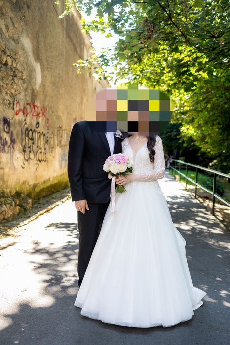 Rochie mireasa XS deosebita