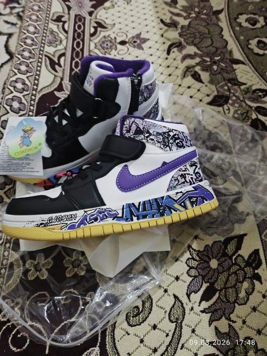 Детский обувь белый