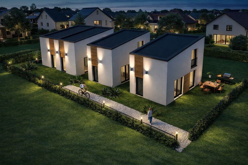 Къща ново строителство с две спални за продажба в Аспровалта, Гърция