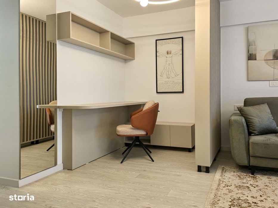 Apartament 1 cameră complet mobilat și utilat în Lapis Residence