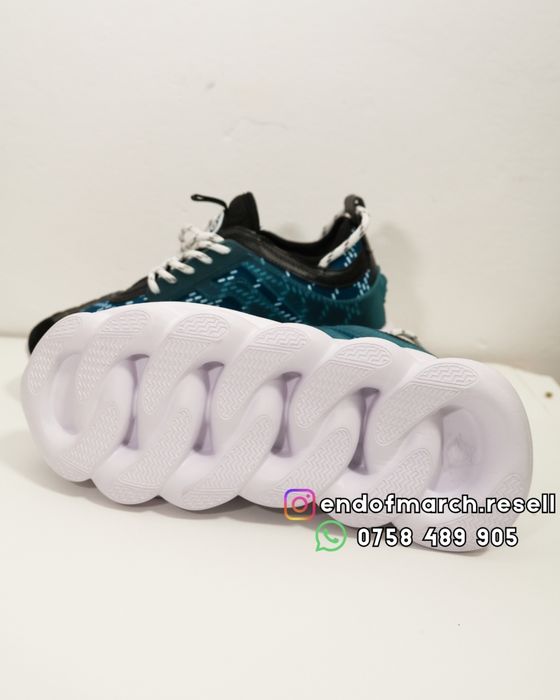 Versace Chain Reaction Negru Albastru
