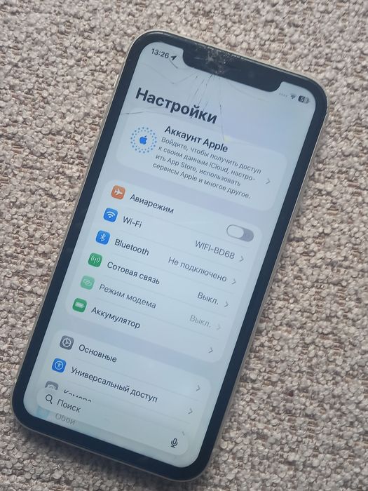 IPhone 11 Акб 72% 64 гб