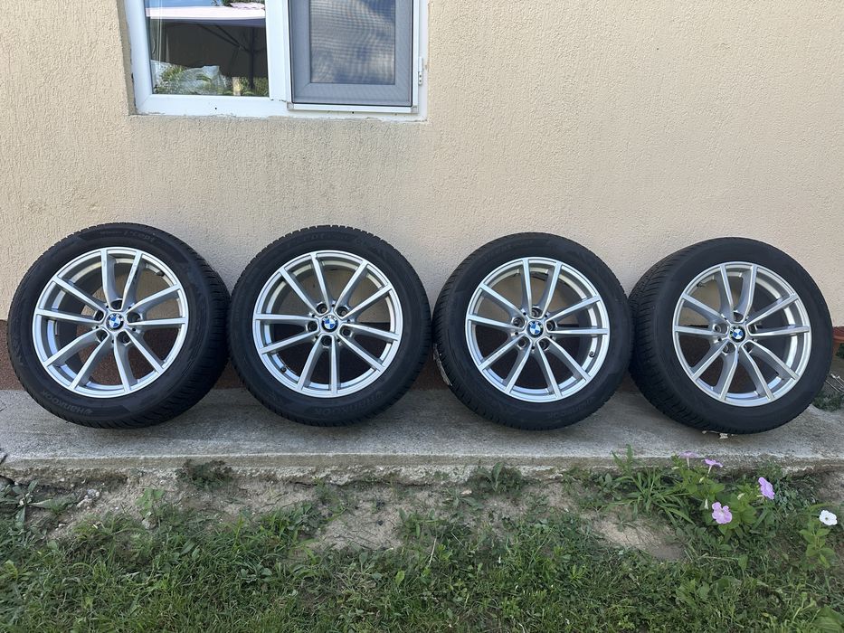 Jante OE BMW Style778 R17+anvelope iarna Hankook
