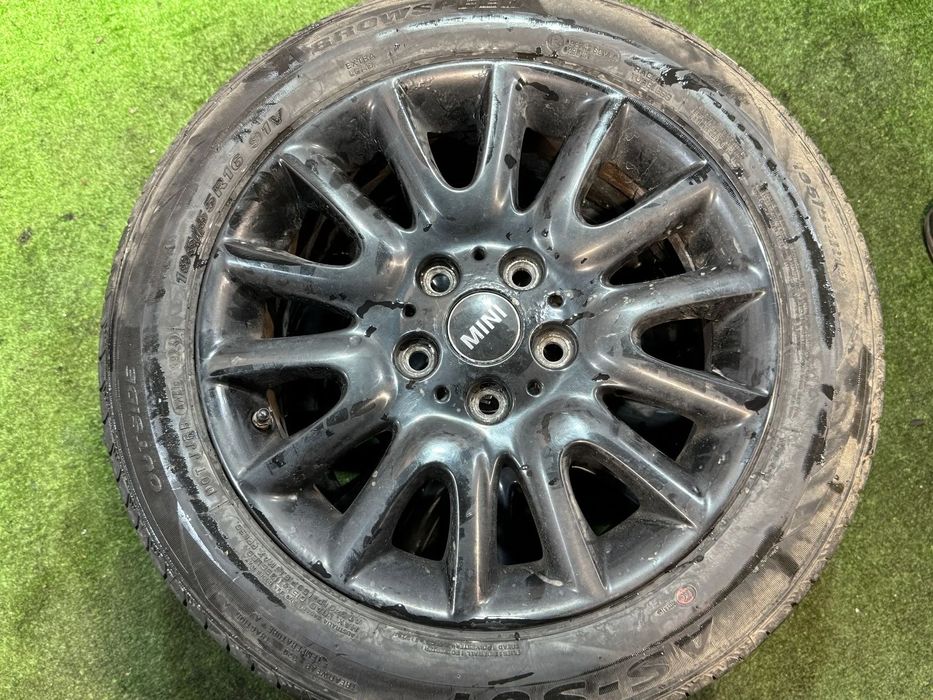 JANTE + CAUCIUCURI 5x112 195. 55. R16 MINI COOPER D F55 1.5 DIESEL 2016 2014-2020