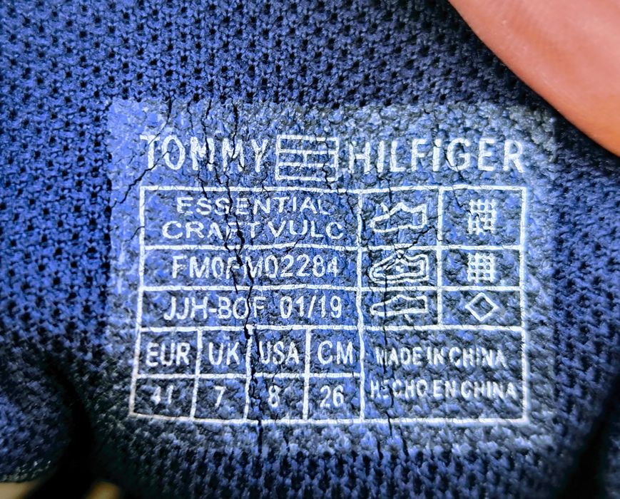 Teniși Tommy Hilfiger 41;26cm nu Nike Adidas