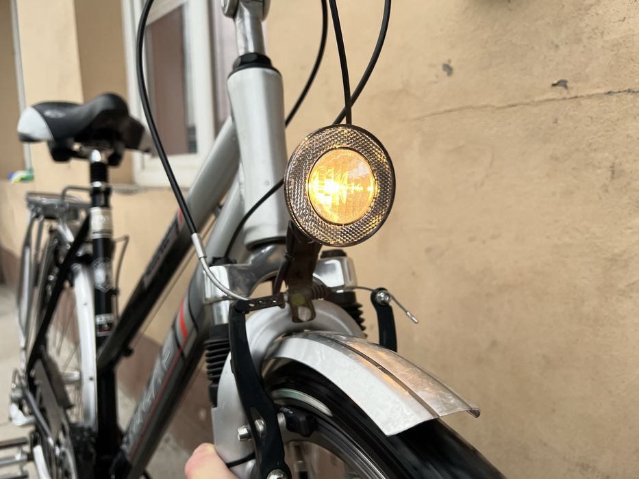 Bicicleta dama Bocas 28 Inch Aluminiu 24 viteze Shimano dinam butuc