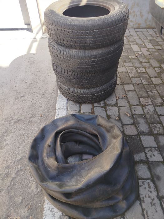 шины лето 13 четыре шт.+запаска