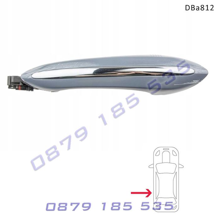 Външна дръжка Keyless задна лява врата BMW 5 6 7 F07 F10 F11 F06 F01