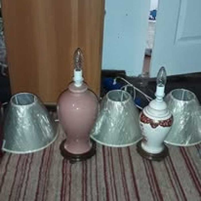 Veioza portelan.inox