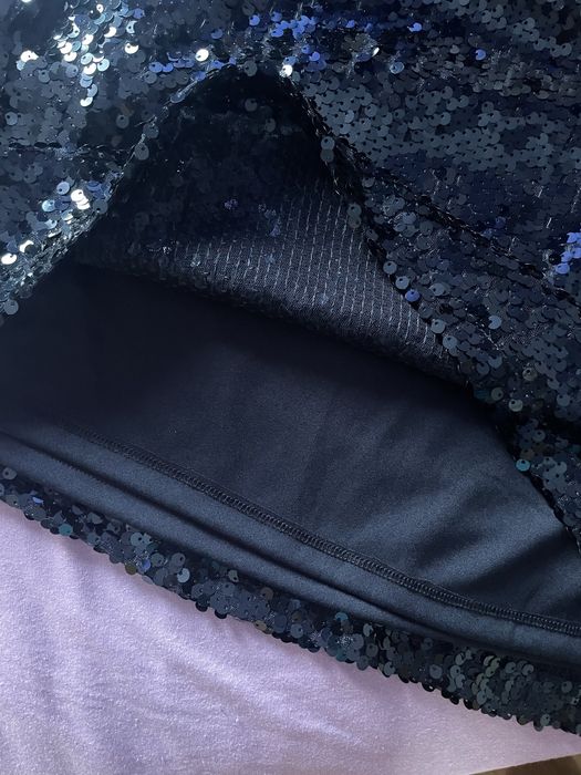 Рокля с пайети Хайди Клум