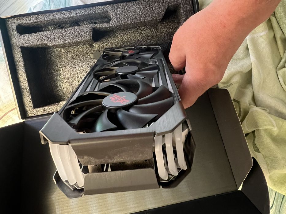 AMD POWER COLOR Red DevilRX6750xt 12cb vram