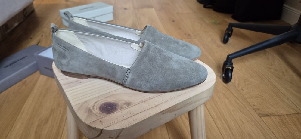 Pantofi slip-on Vagabond , piele întoarsă, marime 38.