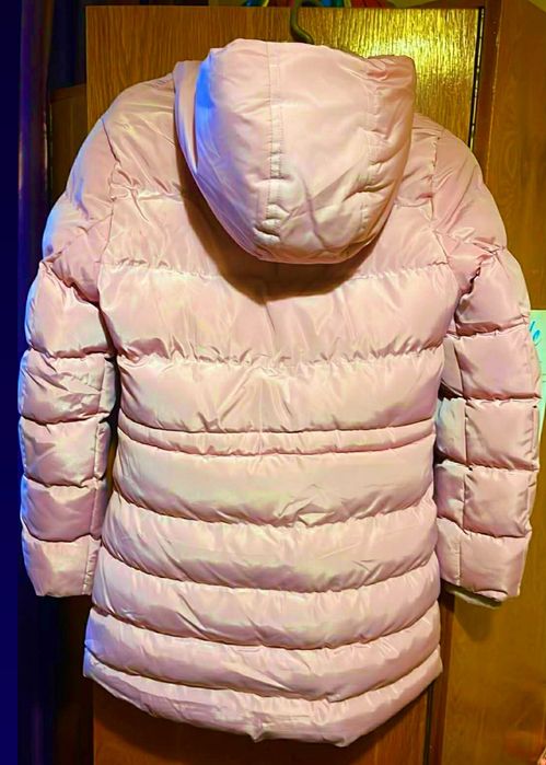 Зимно яке за момиче на 10г,розово.