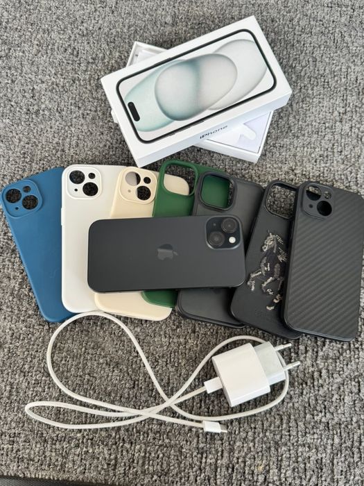 iPhone 15, 256GB (Black)