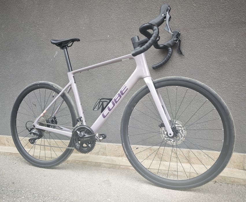 Карбонов Велосипед 28 Cube Gravel Bike 2x12 Full Shimano 105 9.5кг 2025 г.