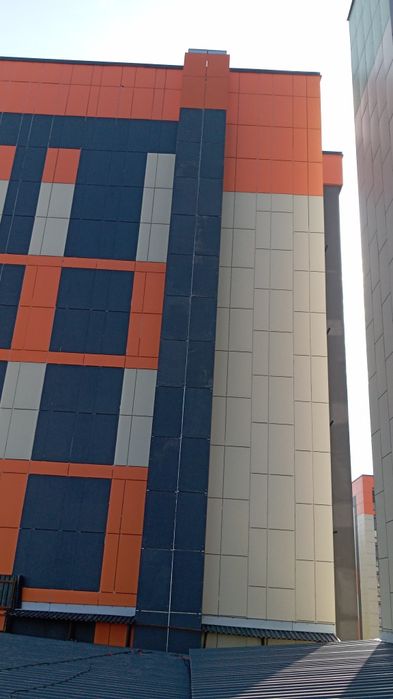 Вентиляцый и обшивка фасада