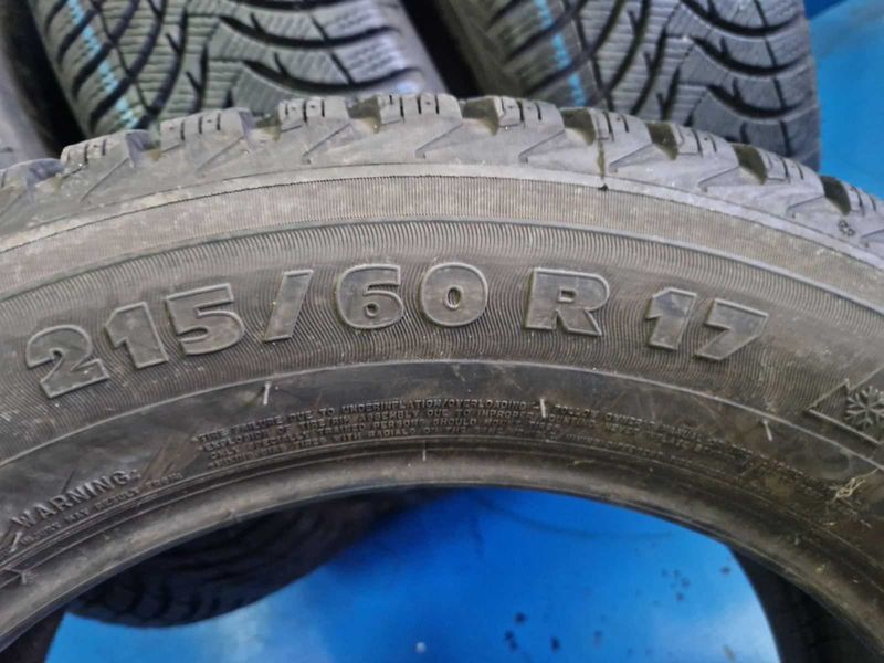 4 Michelin R17 215/60
зимни гуми DOT1318