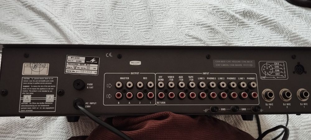 Mixer Monacor MPX 8200
