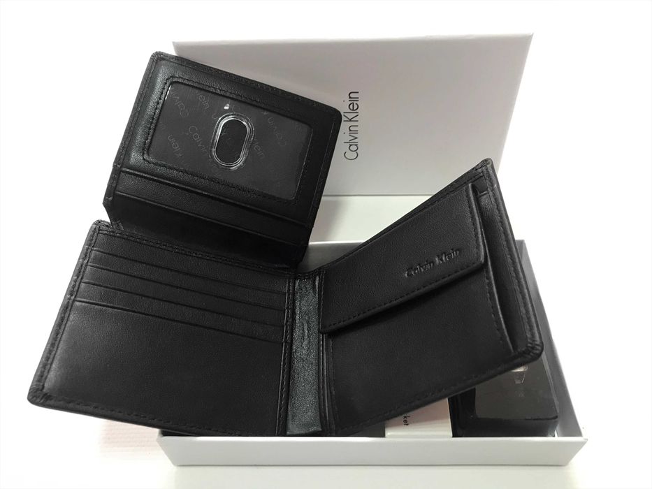 Мъжки подаръчен комплект портфейл Calvin Klein 004 !