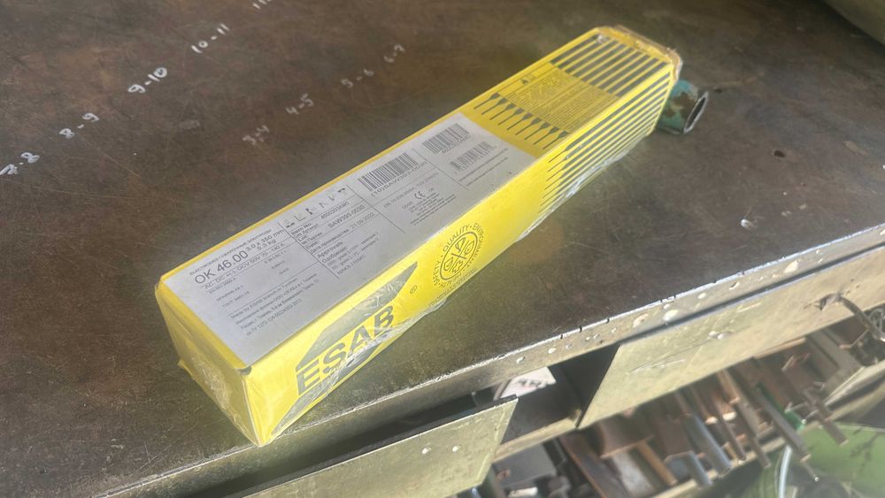 электроды эсаб 5,3 кг ок 46