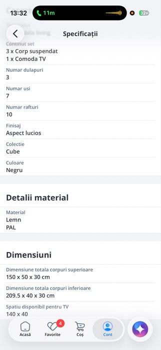 Set mobila living