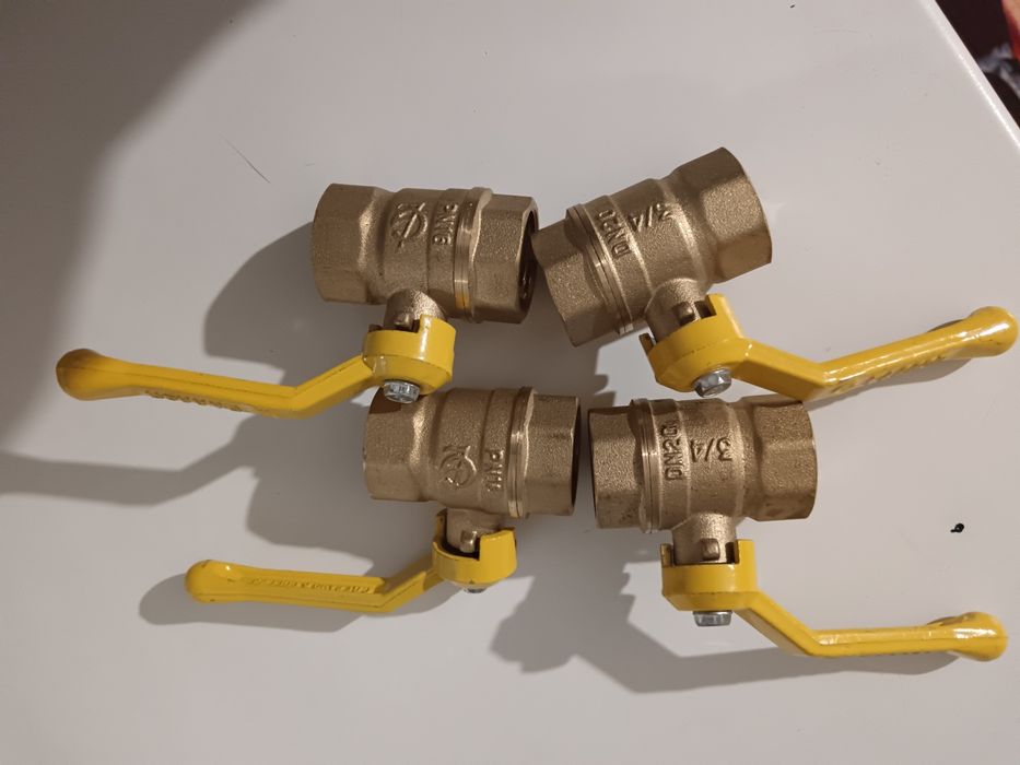 Латунные шаровые краны 3/4" (DN20) PN16
