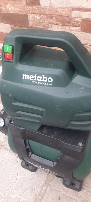 Хидрофор Metabo hww4500/25inox  Hmax46m Qmax 5.7m3  вграден пресостат и филтър
