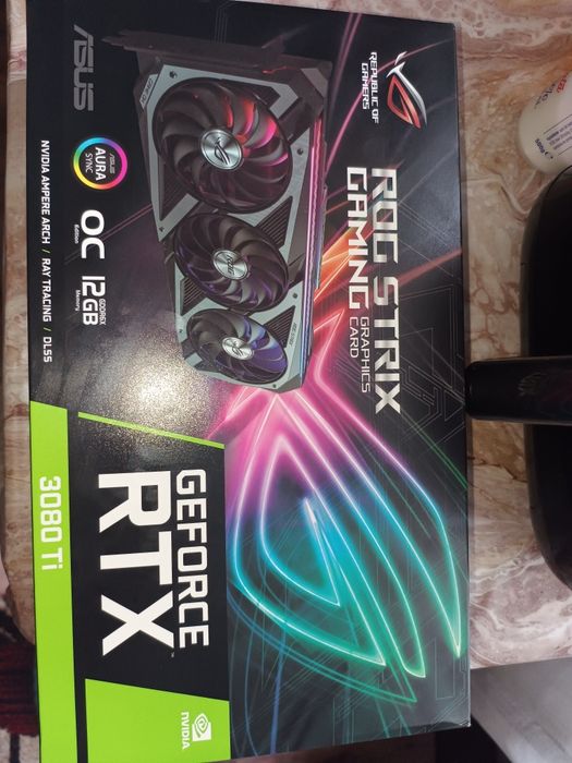 Rtx 3080 ti asus rog stryx OC