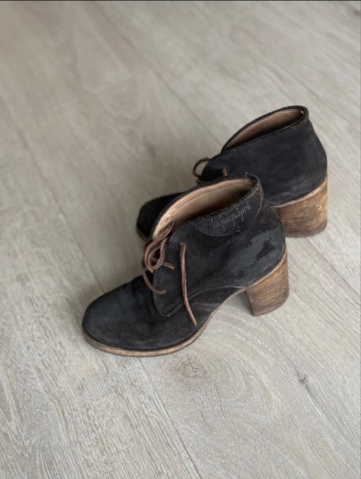 Botine Napapijri din piele întoarsă – mărime 37