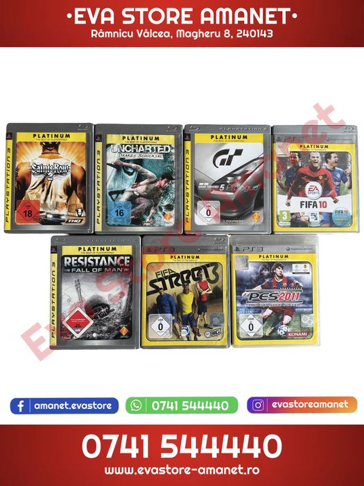 Consola Gaming SONY Playstation 3 PS3 Slim 120GB + Colectie 83 Jocuri