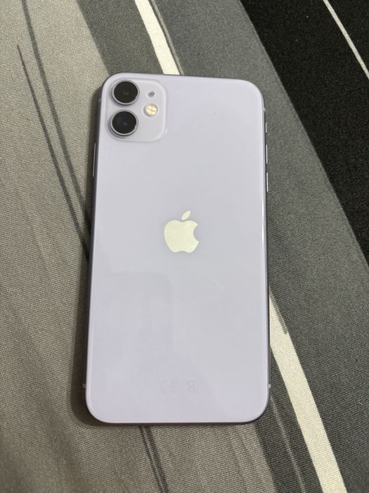 Iphone 11, 128 gb, purple. Baterie 100%